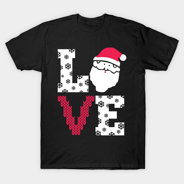 Love Christmas. Love Santa. T-Shirt by KsuAnn